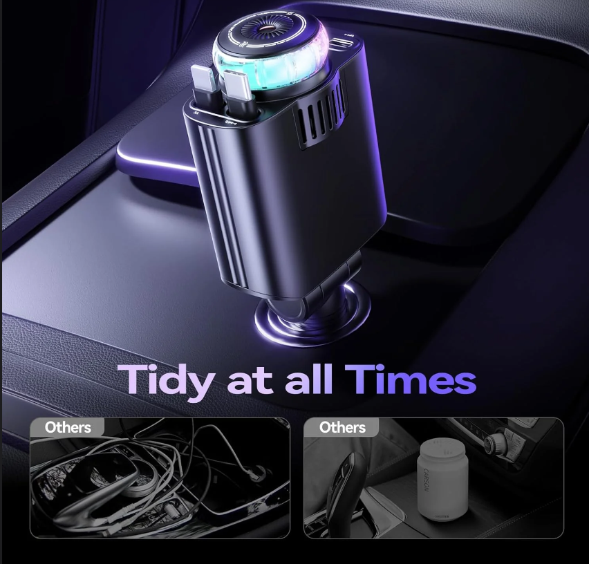 5-in-1 Starlight Car Charger